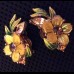 SELRO/SELINI Винтажные клипсы "Желтые цветы" SELRO/SELINI Винтажные клипсы "Желтые цветы"